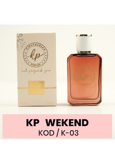 KP Kimyagerden K-03 Kadın Açık Parfüm Extrait De Parfum 50 ML