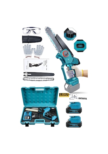 Staxx ASRD100 21 V Paslanmaz Motor Dijital Göstergeli Dal Budama