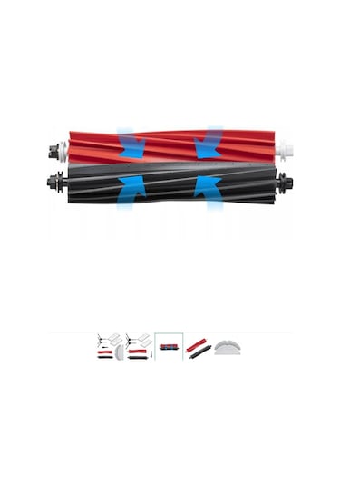 Srfn Ticaret Roborock S8 Plus + Uyumlu Ana Fırça-1 Adet Çiftli