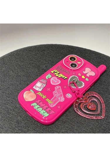 Moda Kore Sevimli 3d Yumuşak Kılıf İphone Uyumlu 14 - Di Tiao Marka, Yumuşak Kauçuk, Japonya Ve Güney Kore Tarzı