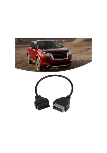 Konesam Nissan 14 Pin'den 16 Pin Obd2 Araç Tanı Aracı Bağlantı Kablosu - Esnek Ve Dayanıklı, Profesyonel Kalite