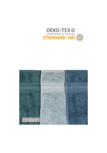 %100 Pamuk 3'lü El Havlusu Seti - 50x90 Cm, %100 Pamuk, Spa Ve Otel Havlusu, Günlük Kullanıma Uygunsu, Günlük Kullanıma Uygun