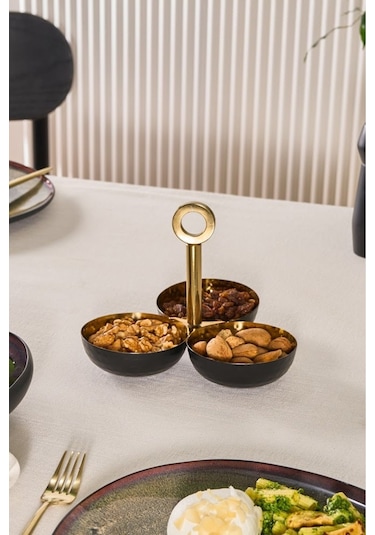 Karaca Arven 3'lü Dekoratif Çerezlik 10x15 cm