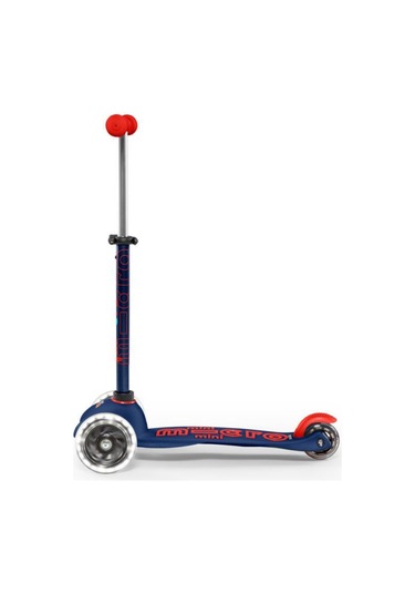 Micro Mini Deluxe Navy Blue Işıklı (LED) Scooter MMD118