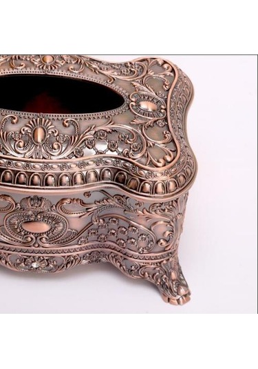 Lüks Avrupa Metal Doku Kutusu Peçete Dağıtıcı Doku Kutusu Tutucu Doku Kutusu Altın Ev Dekoratif İçin