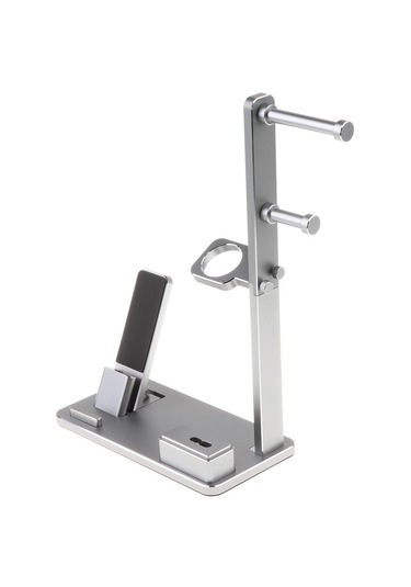 Homyl 6 In 1 Alüminyum Şarj Standı Watch 1/2/3 Için Gri Tarif Edildiği Gibi