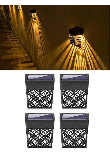 Greentech Güneş Enerjili Duvar ve Çit LED Aydınlatma 4 Adet / GT-SL22