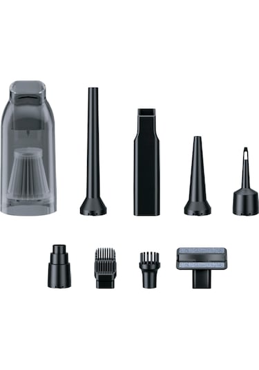 Ahv-19 Kablosuz Araç İçi Süpürge Mor 17000pa Güçlü Vakum Fırçasız Motor Üfleme & Vakum Mor