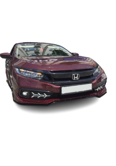 Paşa Honda Civic Fc5 2019-2022 Makyajlı Ön Tampon Eki Plastik