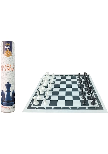 Okul Satranç Takımı 35x35 CM- Küçük Rulo - Ekonomik
