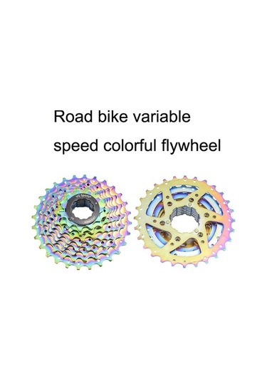 Ebitda Stil: 8 Hız 11-32t Mavi, Vg Sports Hafif Aşınmaya Dayanıklı Renkli Bisiklet Volanı Mavi