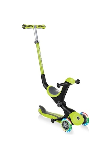 Globber Go Up Deluxe Işıklı Teker Çocuk Scooter Yeşil