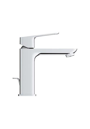 Grohe Cubeo Tek Kumandalı Lavabo Bataryası M-Boyut - 1017490000 Gümüş