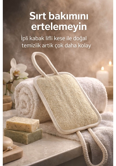Kabak Lifli İpli Kare Vücut Kesesi