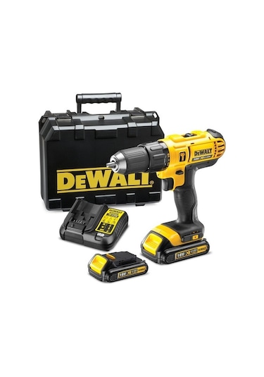 Dewalt DCD776S2 18V 1.5 Ah Li-ion Çift Akülü Darbeli Matkap Vidalama