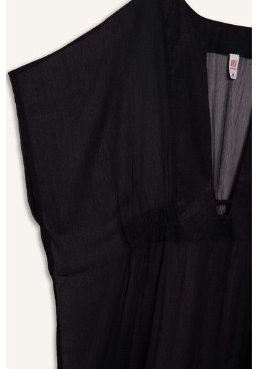 DeFacto 	Siyah Şifon Kimono-Fall in Love Z9958AZ25SMBK27