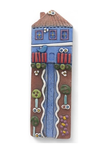 Özel Tasarım Seramik Uzun Ev Hediyelik Duvar Süsü