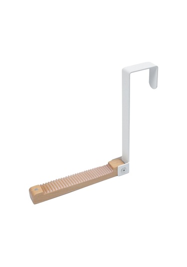 Suntek Üzerinde Katlanabilir Portatif Kapı Kancası Beyaz Çok Renkli