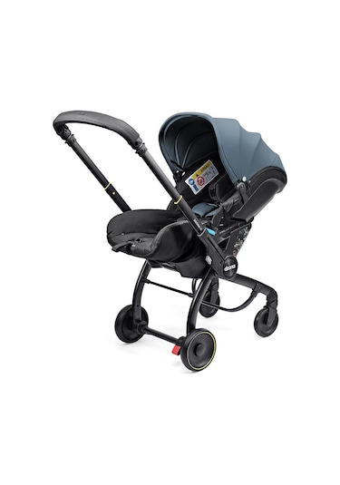 Doona X Bebek Arabasına Dönüşen Tekerlekli Gr 0 i-Size 3 Yatış Pozisyonlu Ana Kucağı Oto Koltuğu