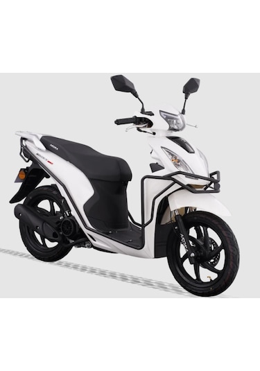 Arora Boss 50 CC Benzinli Scooter Motosiklet Beyaz
