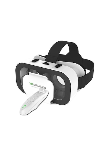 Trendooze G05a 5. 3d Vr Gözlük Y1 Beyazlı Sanal Gözlük Cz