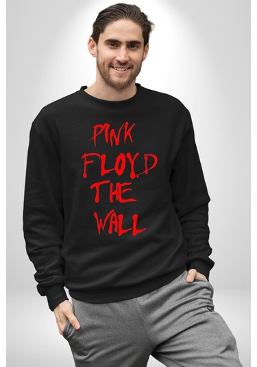 Pink Floyd The Wall Unisex Siyah Sweatshirt Siyah