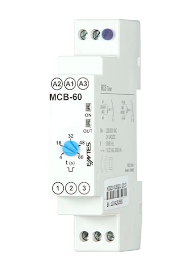 Entes Mcb-60 Sn Yassı Zaman Rölesı 12-240v Ac-dc