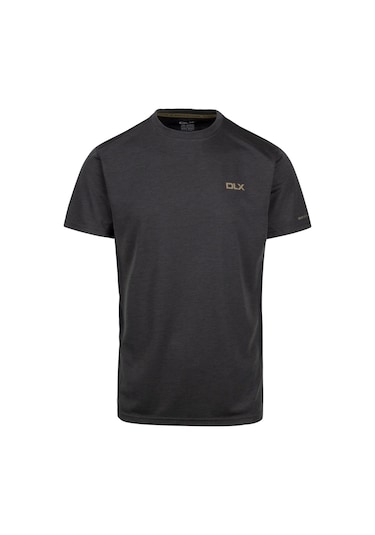 Trespass Erkek Garvey - Male Dlx T-shırt Dark Grey Marl T-shırt M 001