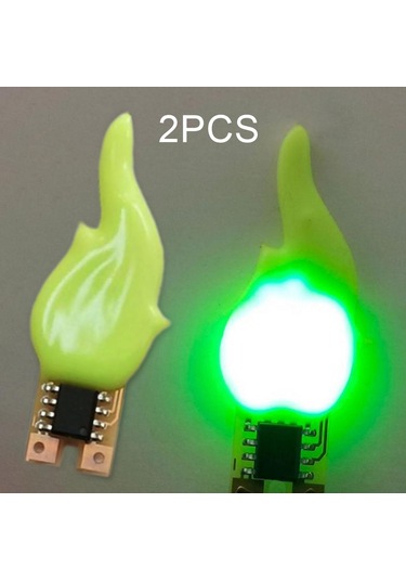 Suntek Magideal Şamdan Lambalar Dekoratif Taşınabilir Yaratıcı Yeşil