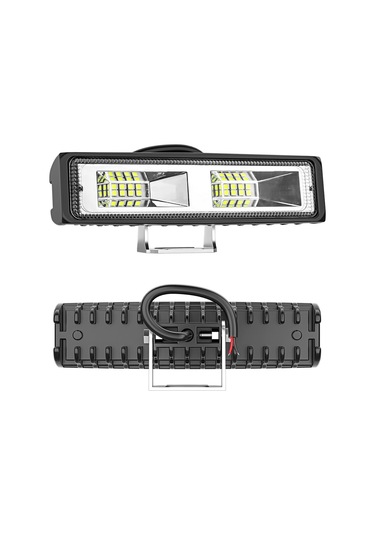 Shineyee 1 Adet 48w 6 İnç 6500k Led Çalışma Lambası, 9-30v Araçlar İçin Su Geçirmez Sis Ve Sel Lambası, Atv Suv Karavan Yat