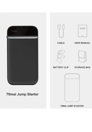 70mai Jump Starter Akü Takviye Seti