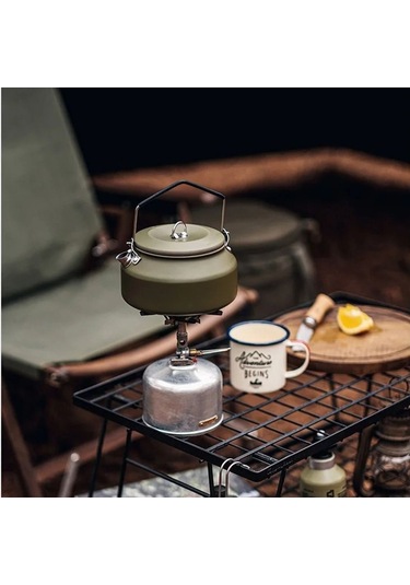Kamp Su Isıtıcısı Kaynar Ocak Üstü Su Isıtıcısı Gümüş Çok Renkli