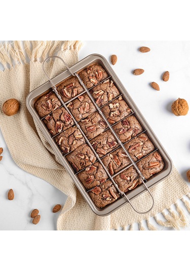 Shineyee Marhynchus Paslanmaz Çelik Kalın Tabanlı Non-stick Kek, Browni Ve Ekmek Pişirme Kalıbı - Dayanıklı Ve Kolay Temizlenir Diğer