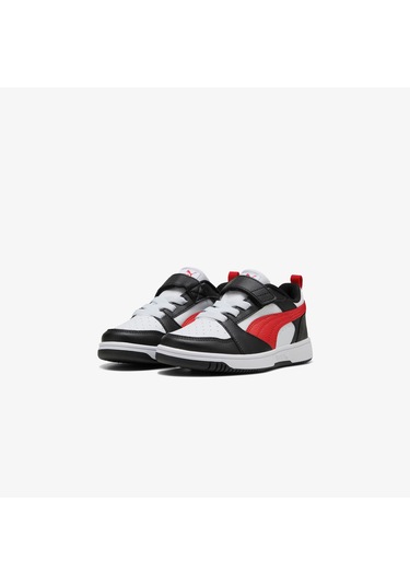 Puma Rebound V6 Lo Ac+ Ps Çocuk Beyaz Spor Ayakkabı 397419 Beyaz