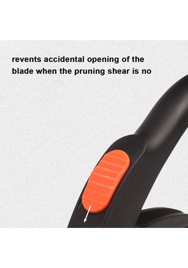 Suofeng 360 Dönebilen Bahçe Budama Makası, Yüksek Keskinlikli, Paslanmaz, Ergonomik Kulp, Çim Ve Çit Kesimi İçin El Tipi Alet