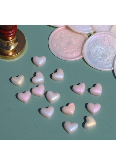 Mühür Mumu Eritme Kalp Boncuk Paket Model No: 613 SATEN LACİVERT