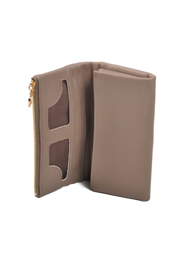 Kum Kadın Cüzdan Ccs London 17039 Cüzdan Kum