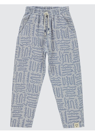 Civil Boys Erkek Çocuk Pantolon 6-9 Yaş Mavi Mavi