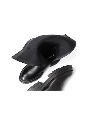 Kadın Sr-25900-1 John May Siyah Zenne Çizme Siyah