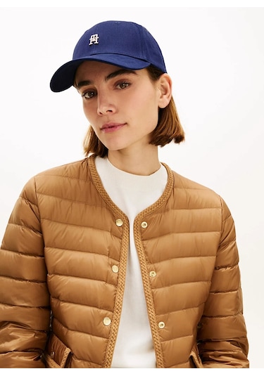 Tommy Hilfiger Th Elevated Chıc Cap Kadın Mavi Şapka - Aw0aw17631 Mavi