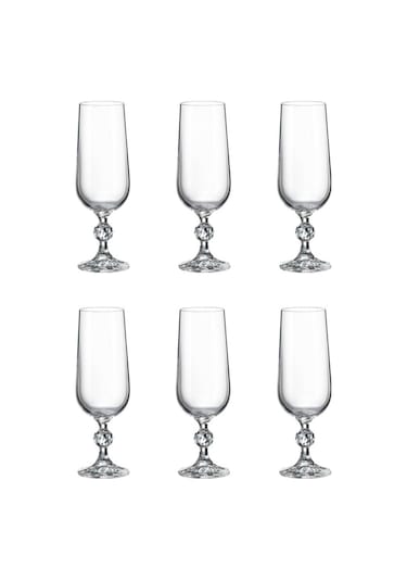 Bohemia Kristal 180ml Kahve Su Bardağı Beyaz