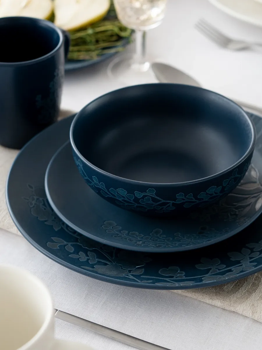 Korall Herbarium Krema 19 Cm Servis Tabağı Seti 2 Adet 279364114 Sütlü