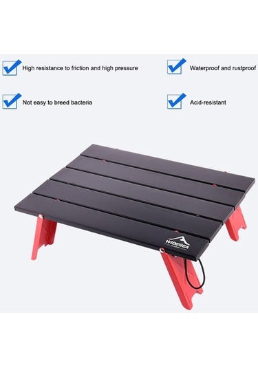 Wondernest Wstb-001 Widesea Turları Piknik Mini Katlanır Masa, Kamp Ve Açık Hava Barbekü İçin Pratik Çözüm Çok Renkli