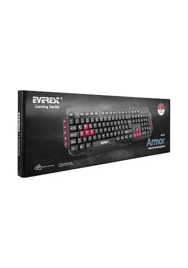 Everest KB-G7 Armor Usb Kablolu Multimedya Oyuncu Q Klavye