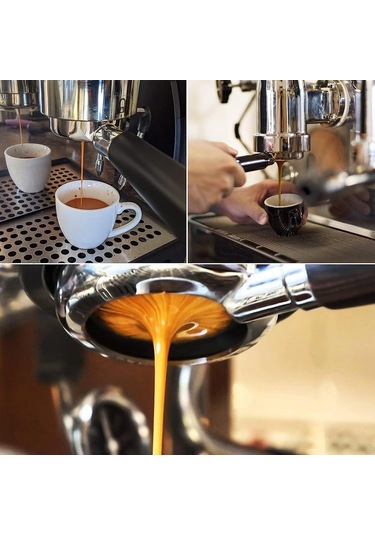 Dinosaurs Delonghi Ecp3420/ec155/bco430/ec260 Espresso Makinesi Için Filtre Sepeti İle 2 Kulak 51mm Dipsiz Portafilter 1 Adet