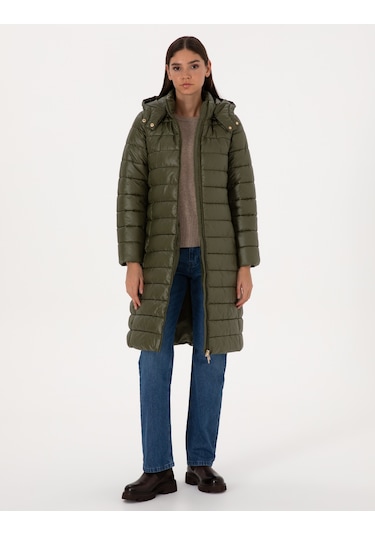 Pierre Cardin Kadın Haki Kaban 50314165-vr027 Haki