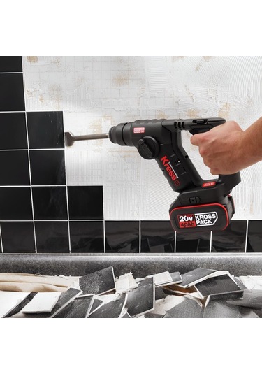 Kress KUC50.91 20V Kömürsüz 1.7J Profesyonel Sds-Plus Pnömatik Şarjlı Matkap + 10 MM Mandren Akü Dahil Değildir