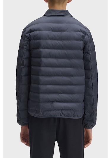 Fred Perry J1301 Collared Insulated Erkek Mont Mavi