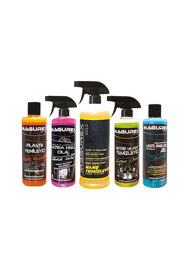 Magurex 5'li Oto Bakım Seti
