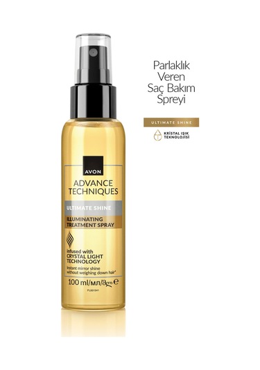 Advance Techniques Parlaklık Veren Saç Bakım Spreyi 100 Ml. İkili Paket